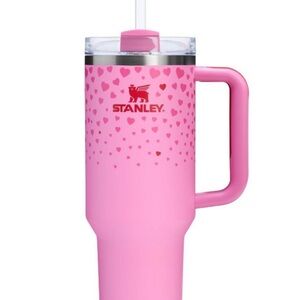 Stanley 40 oz Stainless Steel H2.0 Flowstate Quencher Tumbler Valentine’s Day
